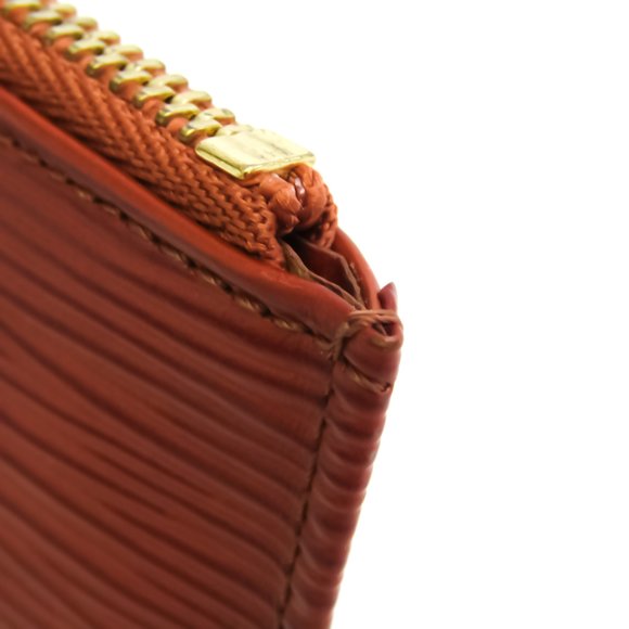 LOUIS VUITTON Epi Pochette Cle M63803 Unisex Epi Leather Coin Purse/coin Case Ke - Picture 4 of 10